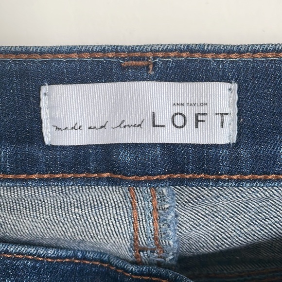 Loft Modern Straight Leg Jeans - Picture 4 of 9
